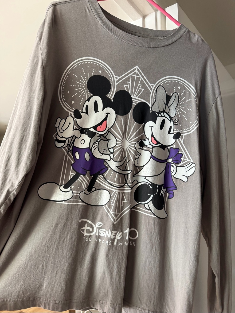 Disney 100 years of wonder long sleeve